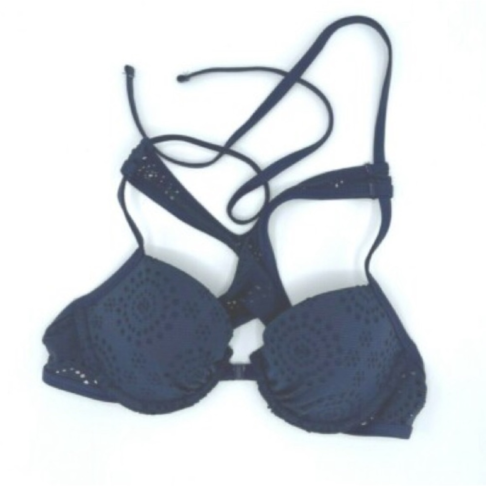 Aerie Navy Bikini Top